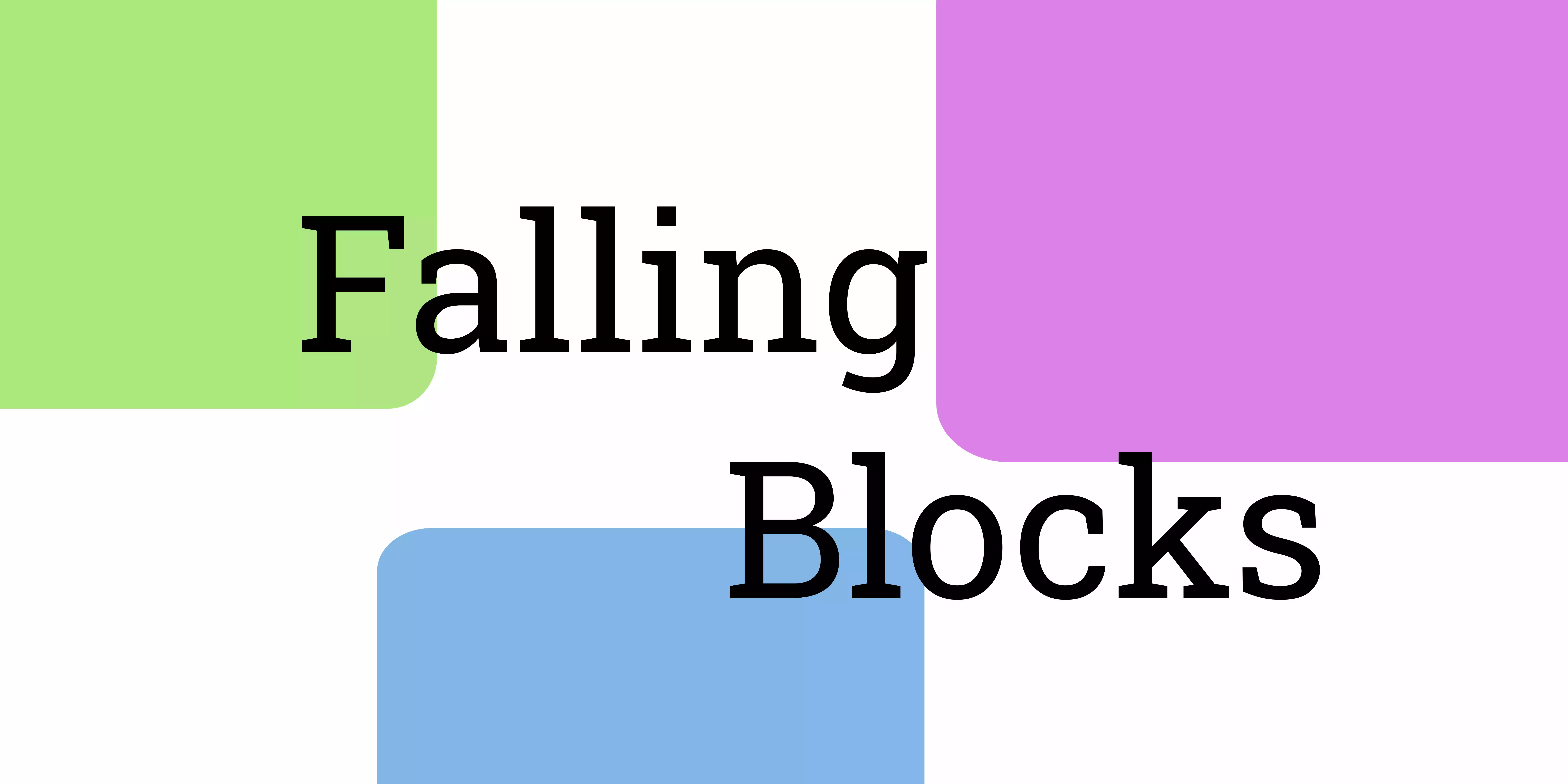 Falling Blocks